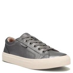 Outlet Taos Women's , Plim Soul Lux Sneaker Pewter Leather
