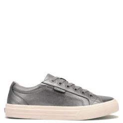 Outlet Taos Women's , Plim Soul Lux Sneaker Pewter Leather