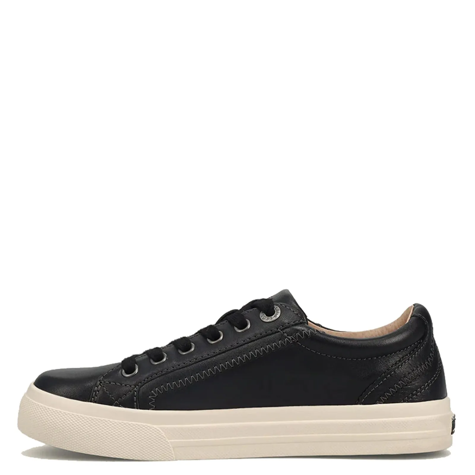 Best Taos Women's , Plim Soul Lux Sneaker Black Leather