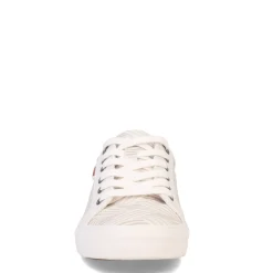 Hot Taos Women's , Plim Soul Sneaker Geo Print White Multi