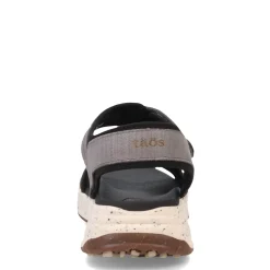 Sale Taos Women's , Super Side Sandal Grey Emboss