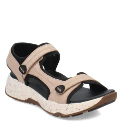 New Taos Women's , Super Side Sandal Natural Emboss