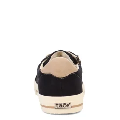 Discount Taos Women's , Z-Soul Sneaker Black/Tan Distressed