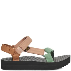 Discount Teva Women's , Midform Universal Sandal Brown Multi