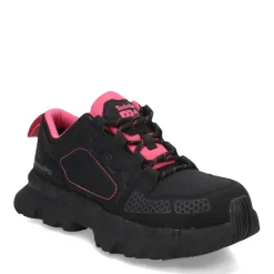 Discount Timberland Pro Women's , Powertrain EV Composite Toe Work Shoe Black/Pink