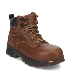 New Timberland Pro Women's , Titan EV 6in Comp Toe Waterproof Boot Brown