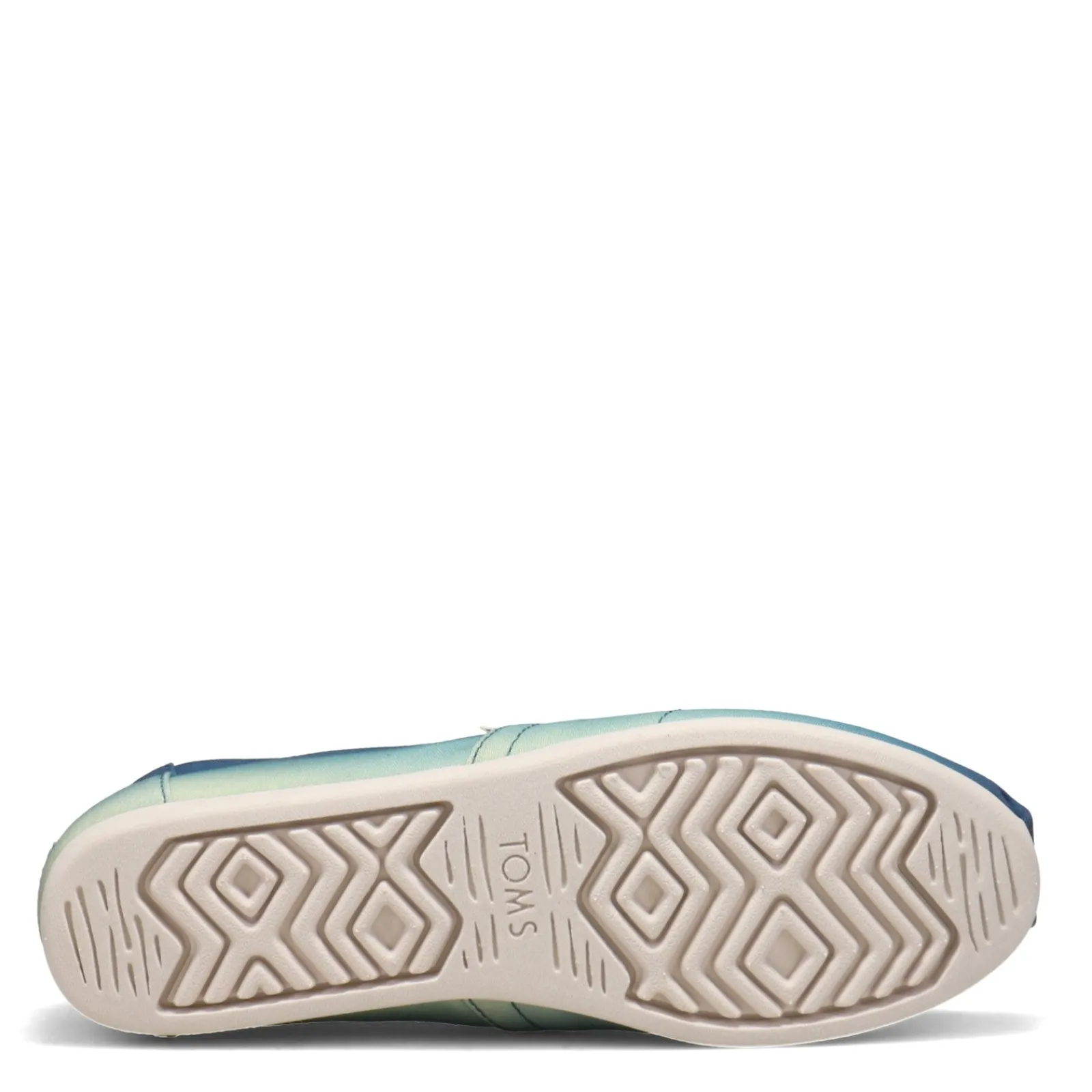 Online TOMS Women's , Alpargata Eco Dye Slip-On Indigo Multi Gradient