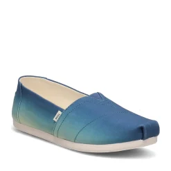 Sale TOMS Women's , Alpargata Eco Dye Slip-On Indigo Multi Gradient