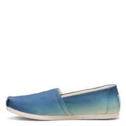 Sale TOMS Women's , Alpargata Eco Dye Slip-On Indigo Multi Gradient