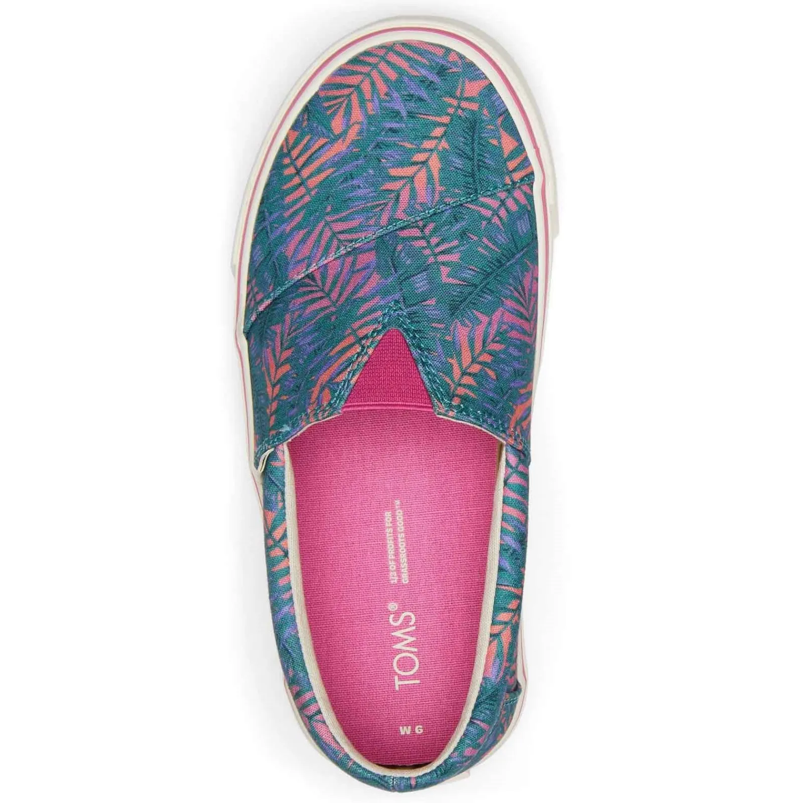 Sale TOMS Women's , Alpargata Fenix Slip-On Tropical Hawaiian