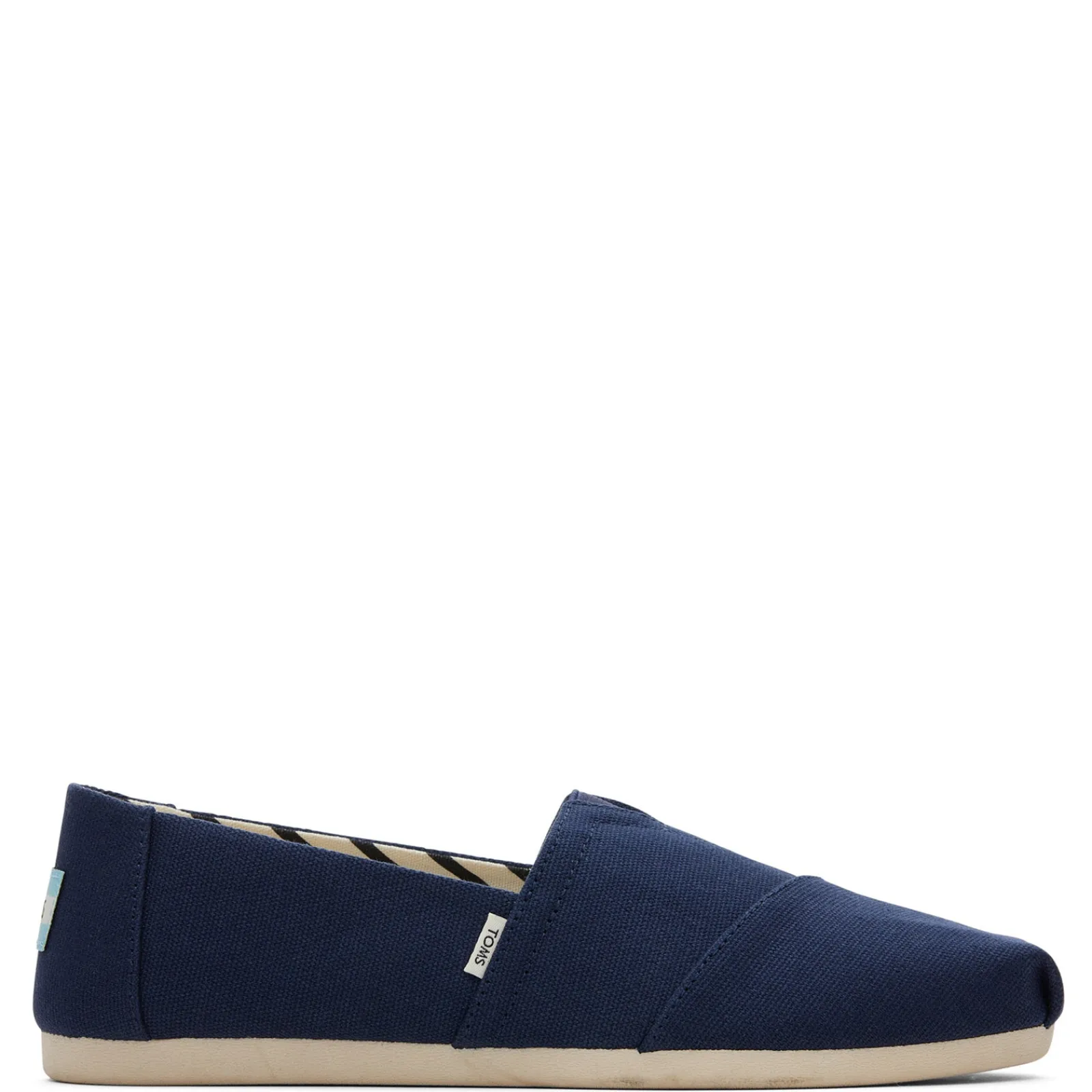 Discount TOMS Women's , Alpargata Recycled Slip-On Navy