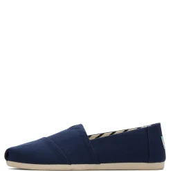 Discount TOMS Women's , Alpargata Recycled Slip-On Navy
