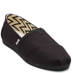 Clearance TOMS Women's , Alpargata Recycled Slip-On - Wide Width Black