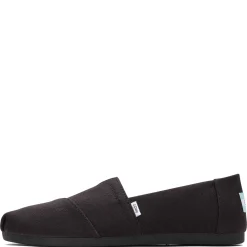 Clearance TOMS Women's , Alpargata Recycled Slip-On - Wide Width Black