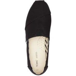 Sale TOMS Women's , Alpargata Recycled Slip-On - Wide Width Black