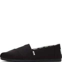 Discount TOMS Women's , Alpargata Recycled Slip-On Black/Black