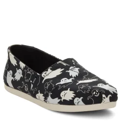 TOMS Women's , Alpargata Slip-On Black Ghost