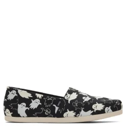 TOMS Women's , Alpargata Slip-On Black Ghost