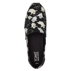 TOMS Women's , Alpargata Slip-On Black Ghost