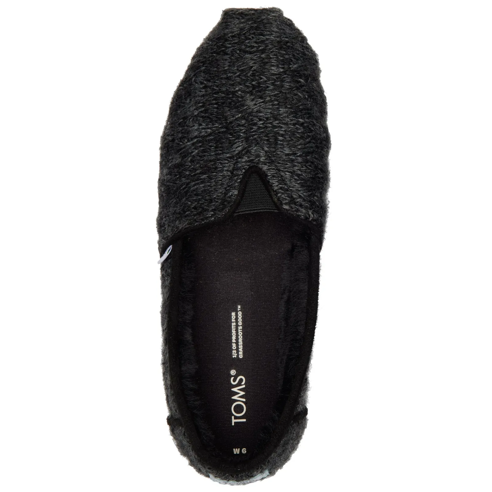 Best TOMS Women's , Alpargata Slip-On Black