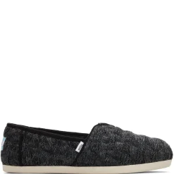 Discount TOMS Women's , Alpargata Slip-On Black