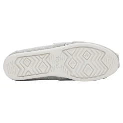 Discount TOMS Women's , Alpargata Slip-On Grey-Christmas Lights