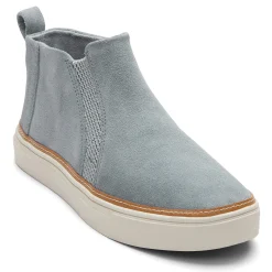 New TOMS Women's , Bryce Sneaker Stone Grey Suede