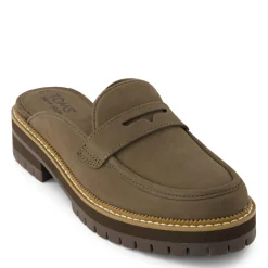 Hot TOMS Women's , Cara Mule Green