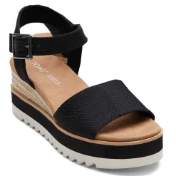 Outlet TOMS Women's , Diana Sandal Black