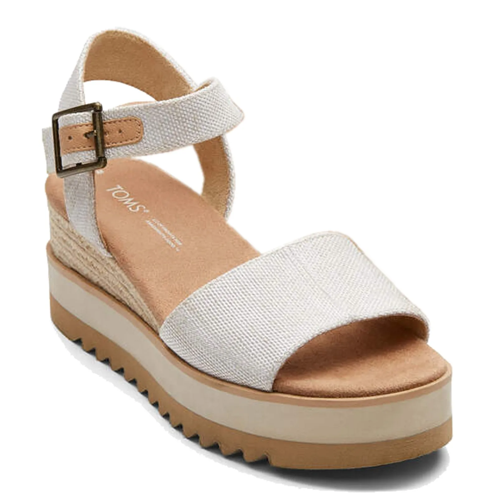 Clearance TOMS Women's , Diana Sandal Natural