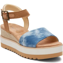 New TOMS Women's , Diana Sandal Blue