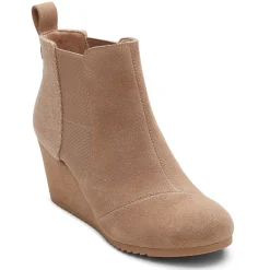 Outlet TOMS Women's , Emery Boot Taupe Suede