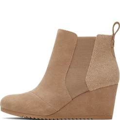 Outlet TOMS Women's , Emery Boot Taupe Suede
