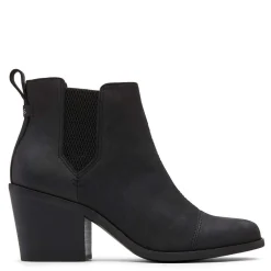 Outlet TOMS Women's , Everly Boot Black Nubuck