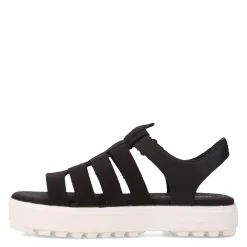 Online TOMS Women's , Fisherman Lug Sandal Black