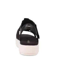 Online TOMS Women's , Fisherman Lug Sandal Black