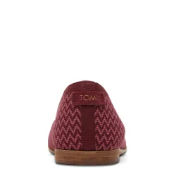 New TOMS Women's , Jutti Neat Flat Burgundy