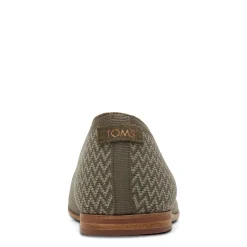 TOMS Women's , Jutti Neat Flat Olive