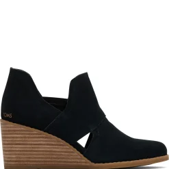 Best TOMS Women's , Kallie Cutout Boot Black Suede