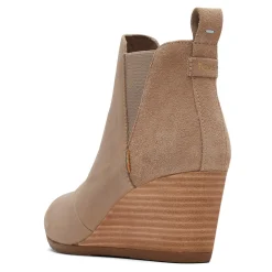 New TOMS Women's , Kelsey Ankle Boot Taupe