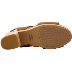Sale TOMS Women's , Majorca Platform Sandal Tan Leather