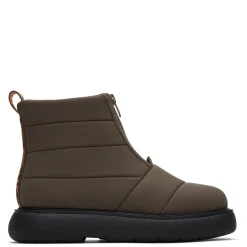 Online TOMS Women's , Mallow Puffer Boot Olive