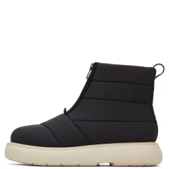 Best TOMS Women's , Mallow Puffer Boot Black Repreve Matte Woven