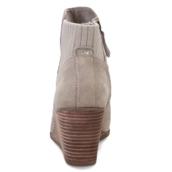 Online TOMS Women's , Sadie Boot Grey Suede