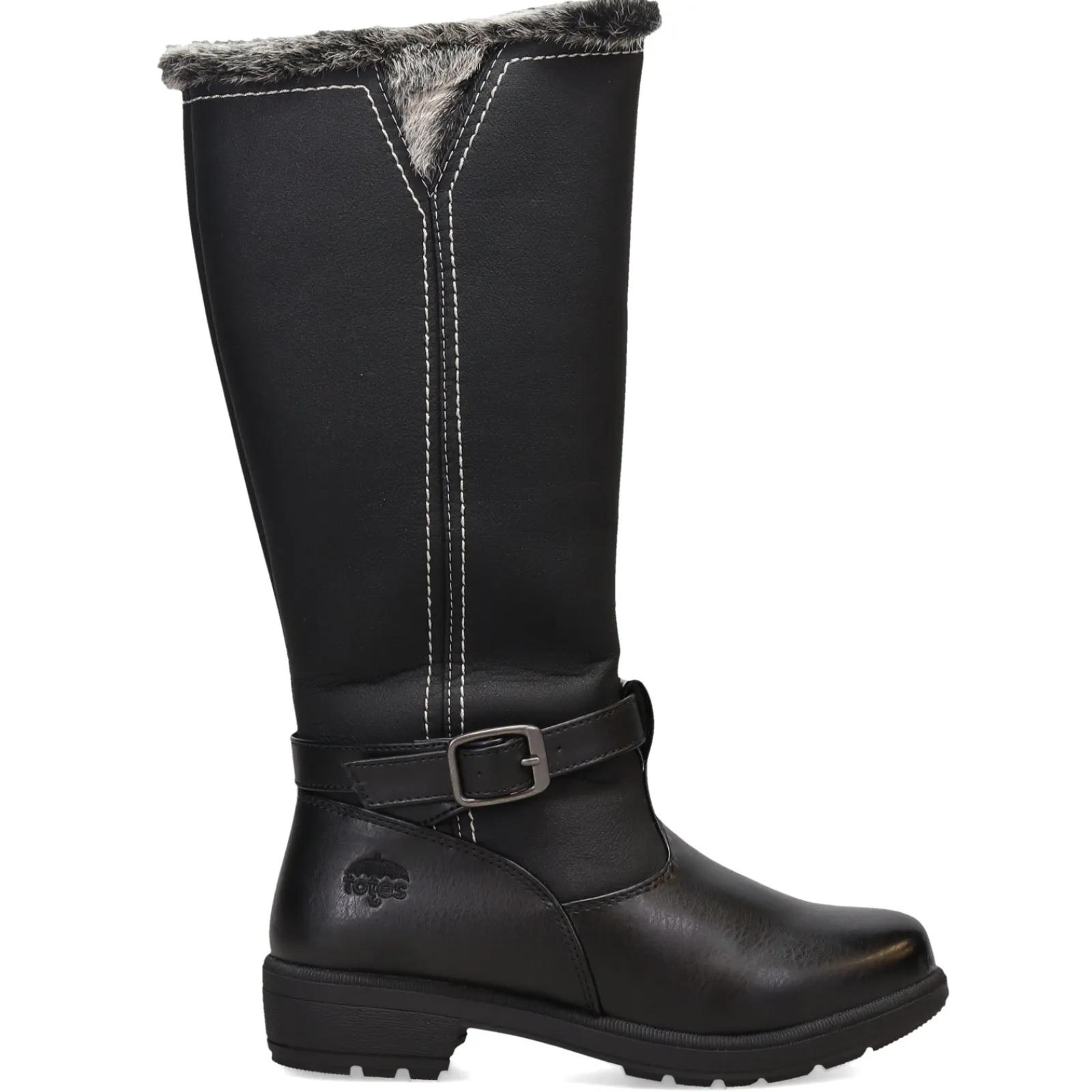 Hot Totes Women's , Esther-T Snow Boot Black
