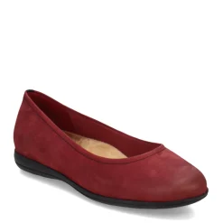 Online Trotters Women's , Darcey Flat Dark Red