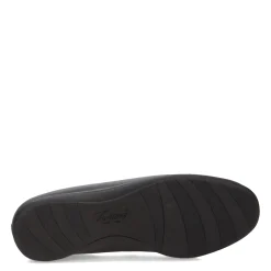 Hot Trotters Women's , Darcey Flat Black Leather