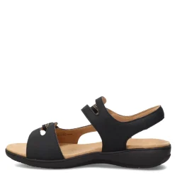 Clearance Trotters Women's , Katarina Sandal Black Nubuck