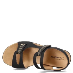Clearance Trotters Women's , Katarina Sandal Black Nubuck