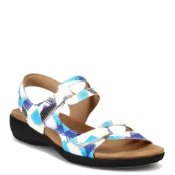Trotters Women's , Katarina Sandal Blue Multi